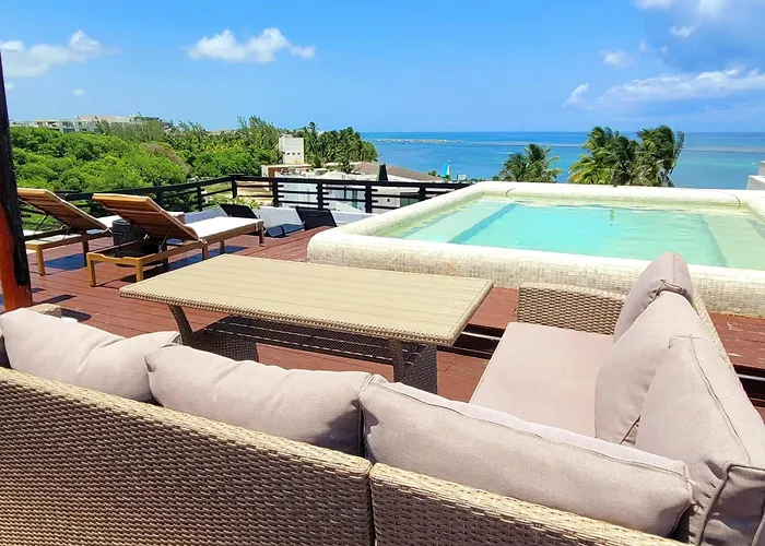 Aldea Thai Downtown Oceanview Residences Apartahotel Playa del Carmen